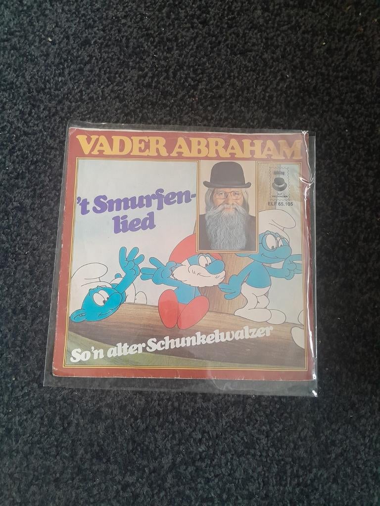 Vader Abraham T Smurfenlied, Cd's en Dvd's, Vinyl Singles, Ophalen of Verzenden, Gebruikt, Nederlandstalig