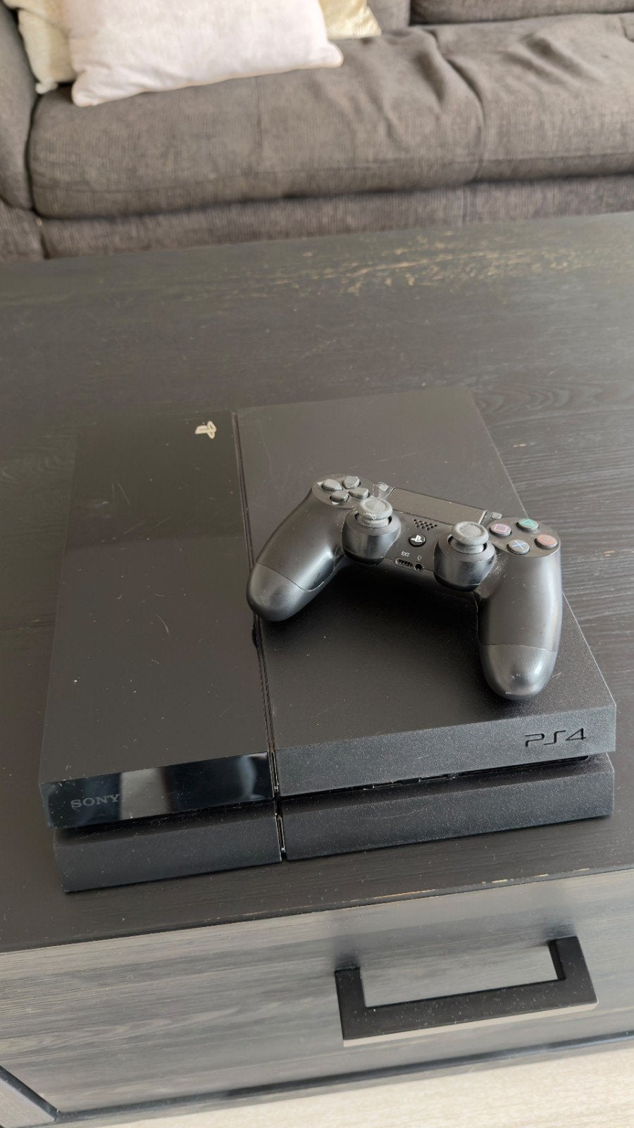 Playstation 4 met 1 controller en 9 spellen, Ophalen, Met 1 controller, Original, 500 GB