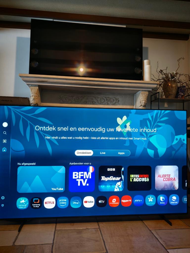 Gigantische cinema tv 85 inch Samsung 4K smart ! nieuw !, LED, 50 Hz, Ophalen of Verzenden, Zo goed als nieuw