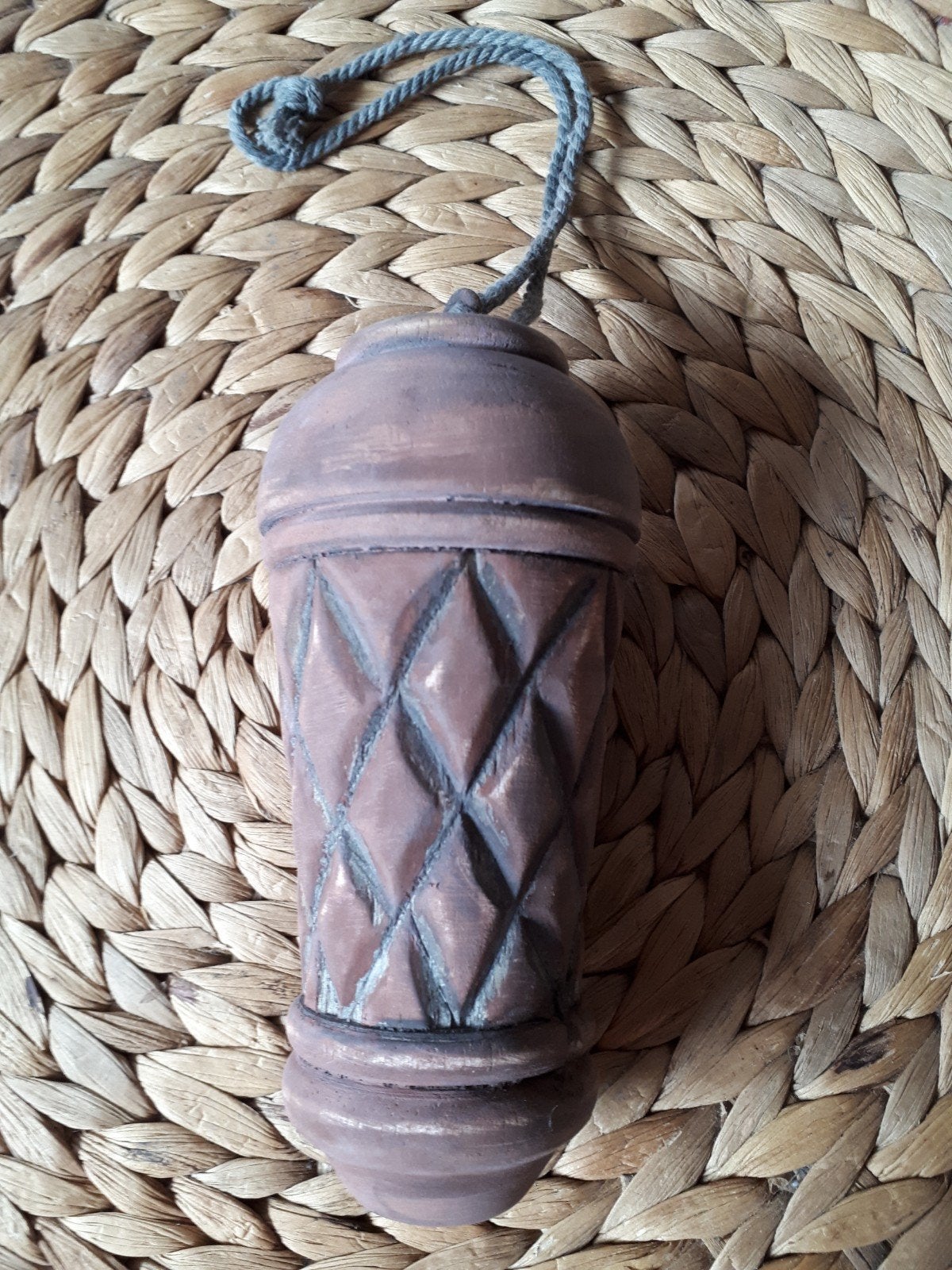 Ornament hout om op te hangen, Ophalen of Verzenden