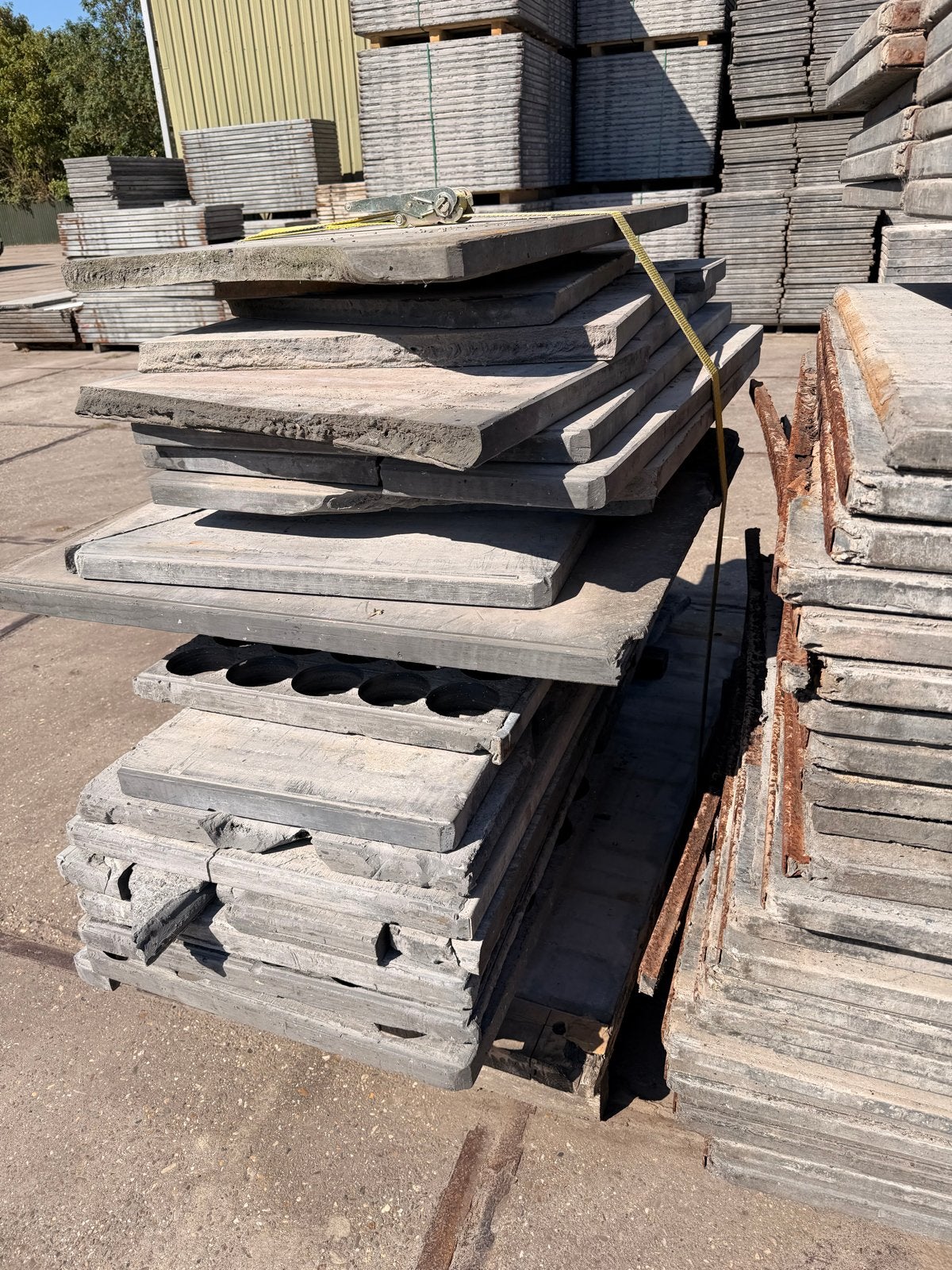 superharde HDPE-kunststof schotten stukjes en overig, Ophalen, Overige materialen, Gebruikt, 20 tot 50 mm