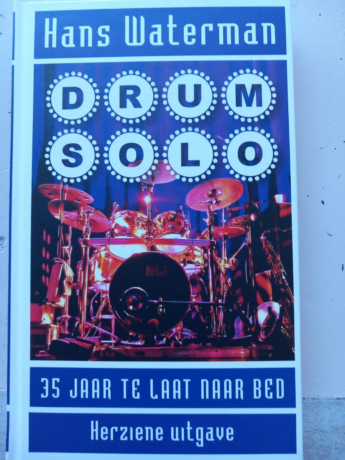 Hans Waterman - Drumsolo, Boeken, Kunst en Cultuur, Ophalen of Verzenden, Zo goed als nieuw, Hans Waterman
