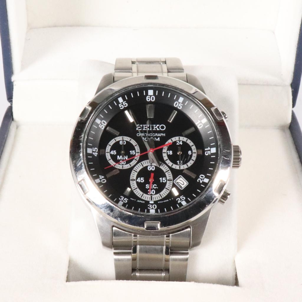 Seiko 4t53-00c0 Chronograph - Nette Staat, Sieraden, Tassen en Uiterlijk, Horloges | Heren, Seiko, Gebruikt, Support@seiko.com