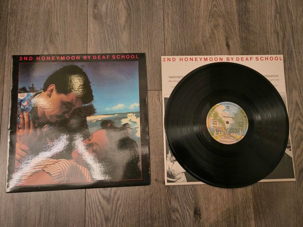 Lp deaf school 2nd honeymoon, Ophalen of Verzenden, Gebruikt, 12 inch, Poprock