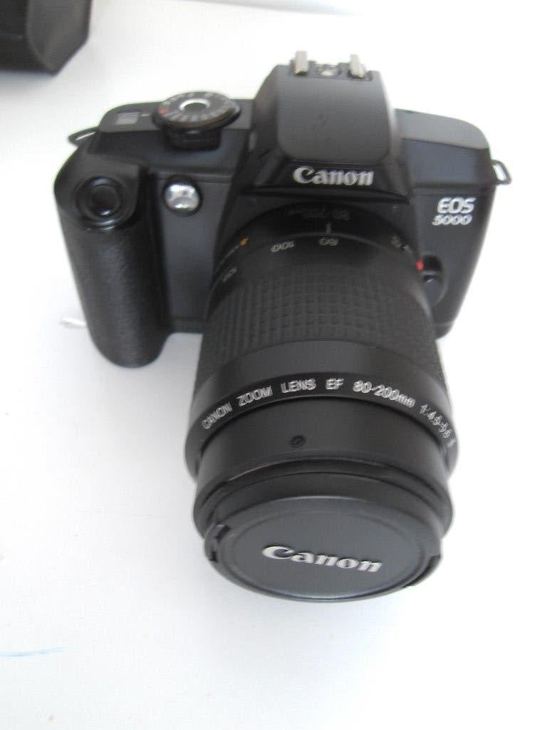 canon eos 5000 met canon 80-200 lens, Ophalen of Verzenden, Gebruikt, Spiegelreflex, Canon