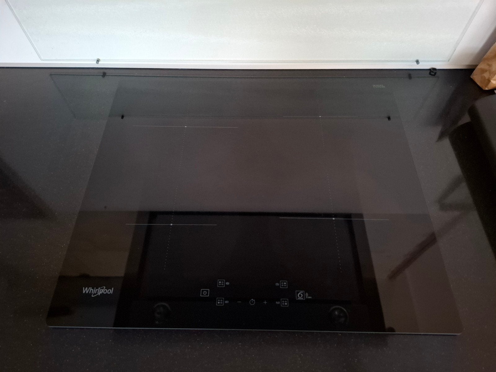 WHIRLPOOL Inductiekookplaat + beschermer, Ophalen, Inbouw, Inductie, 4 kookzones