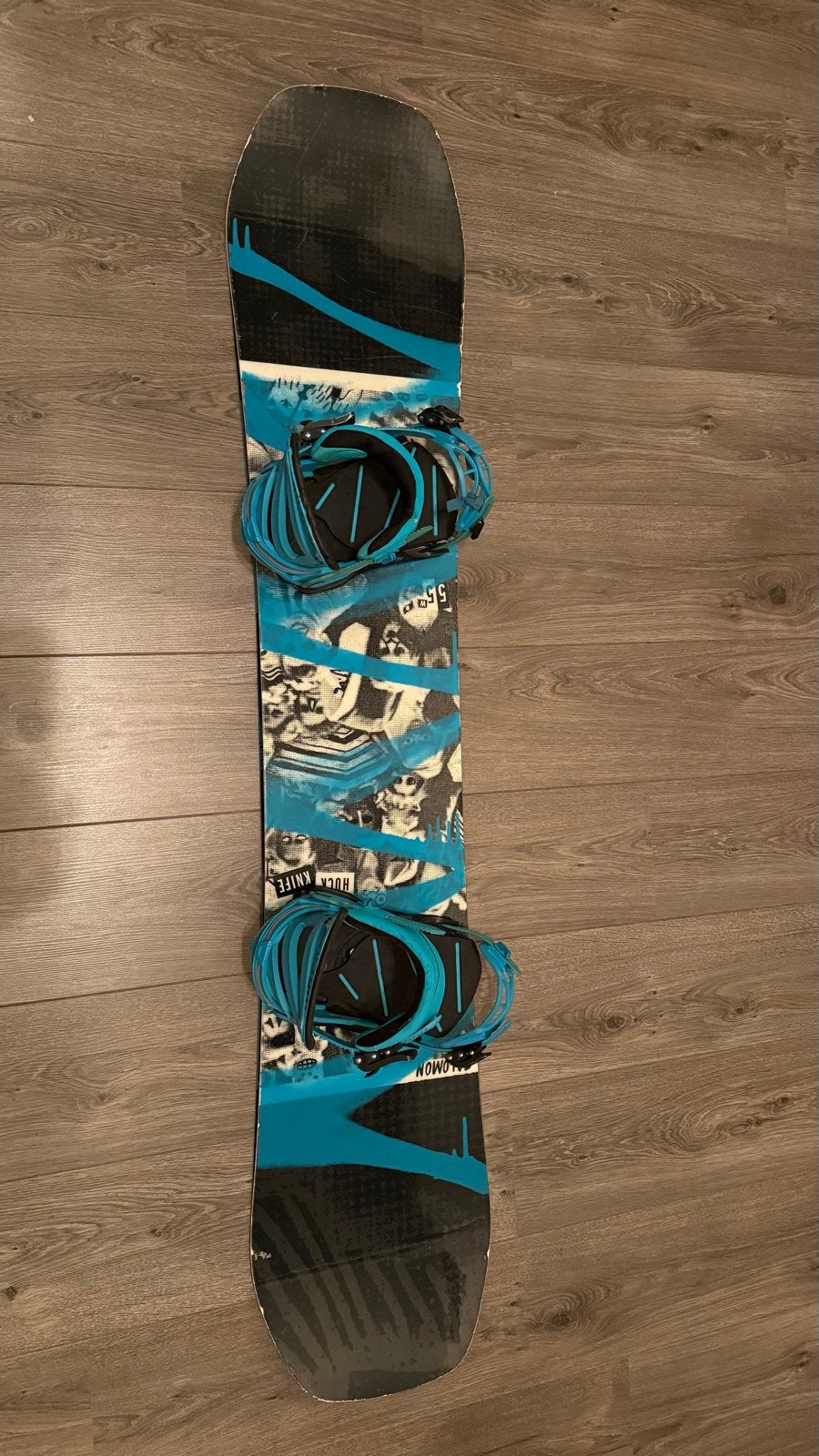 Salomon Huck Knife Snowboard met Bindingen, Ophalen, Gebruikt, Overige typen, Salomon