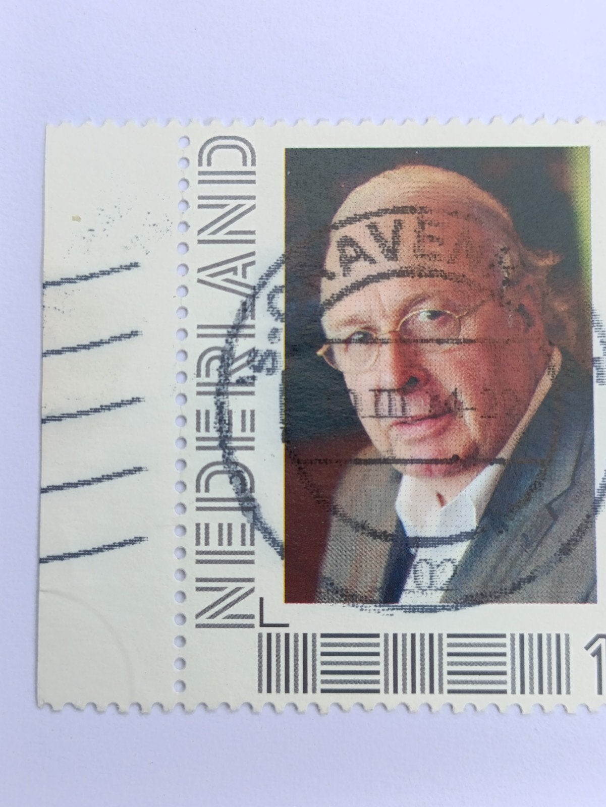 Persoonlijke postzegel Mart Smeets en stempel, Postzegels en Munten, Ophalen of Verzenden