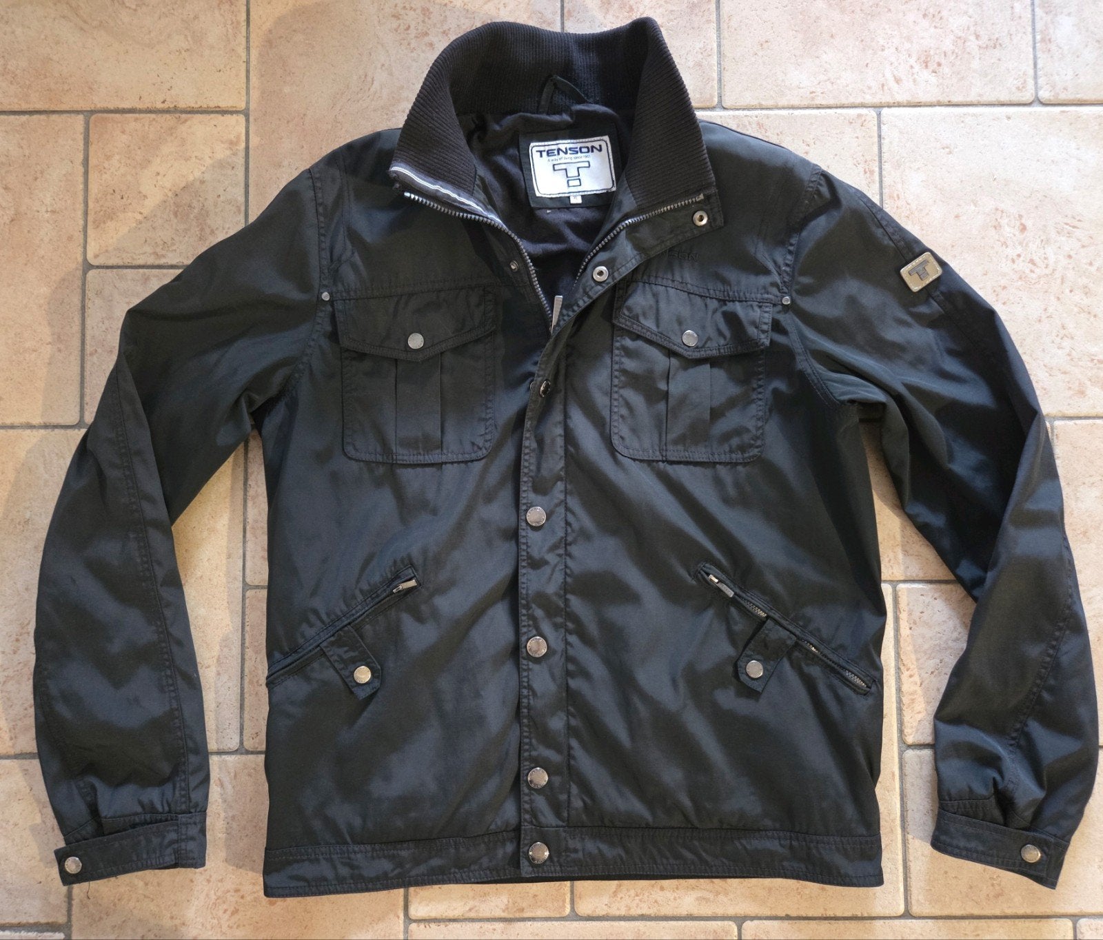 Tenson jas maat XL, Zwart, Maat 56/58 (XL), Ophalen of Verzenden, Zo goed als nieuw