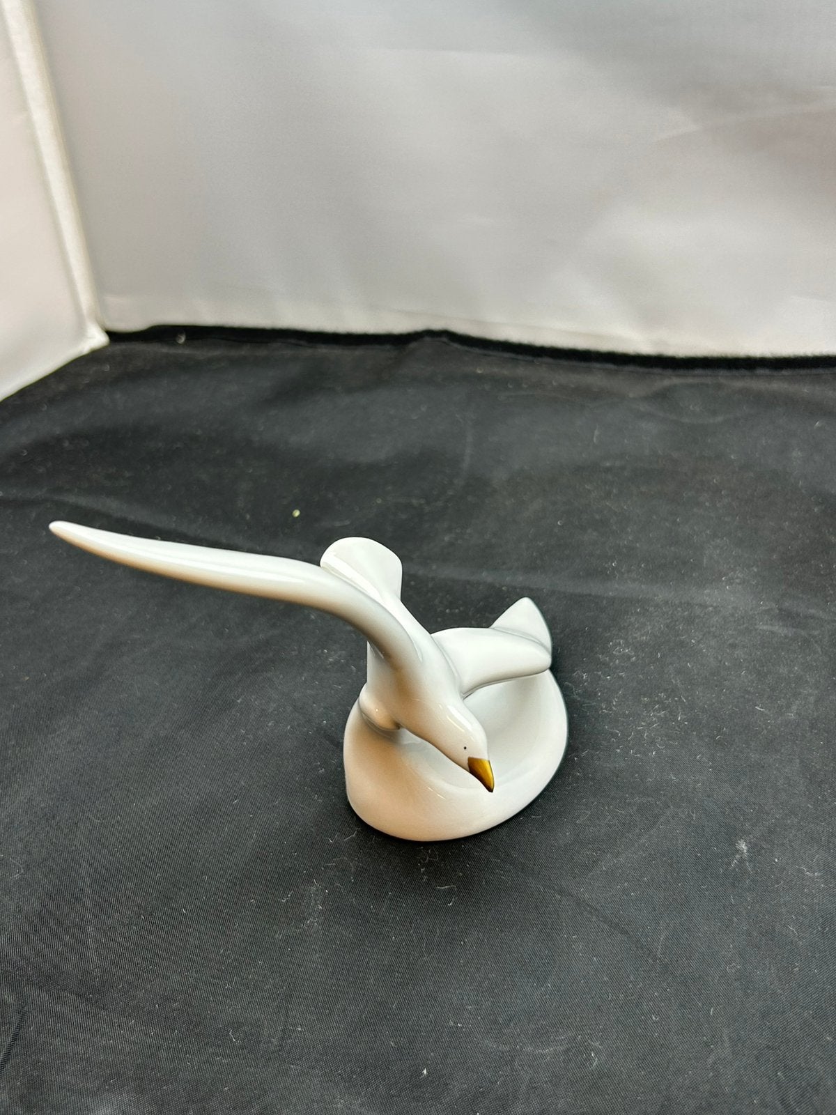 Vintage Hollóháza Hongarije porseleinen meeuw - Handpainted, Ophalen of Verzenden