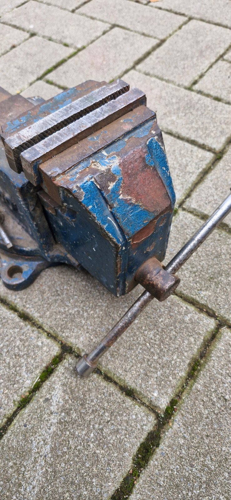 bankschroef, Ophalen, Gebruikt, 70 tot 120 cm, Bankschroef