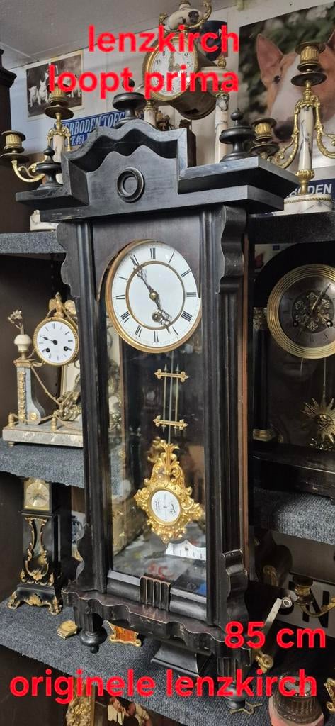 Lenzkirch regulateur, Antiek en Kunst, Antiek | Klokken, Ophalen of Verzenden
