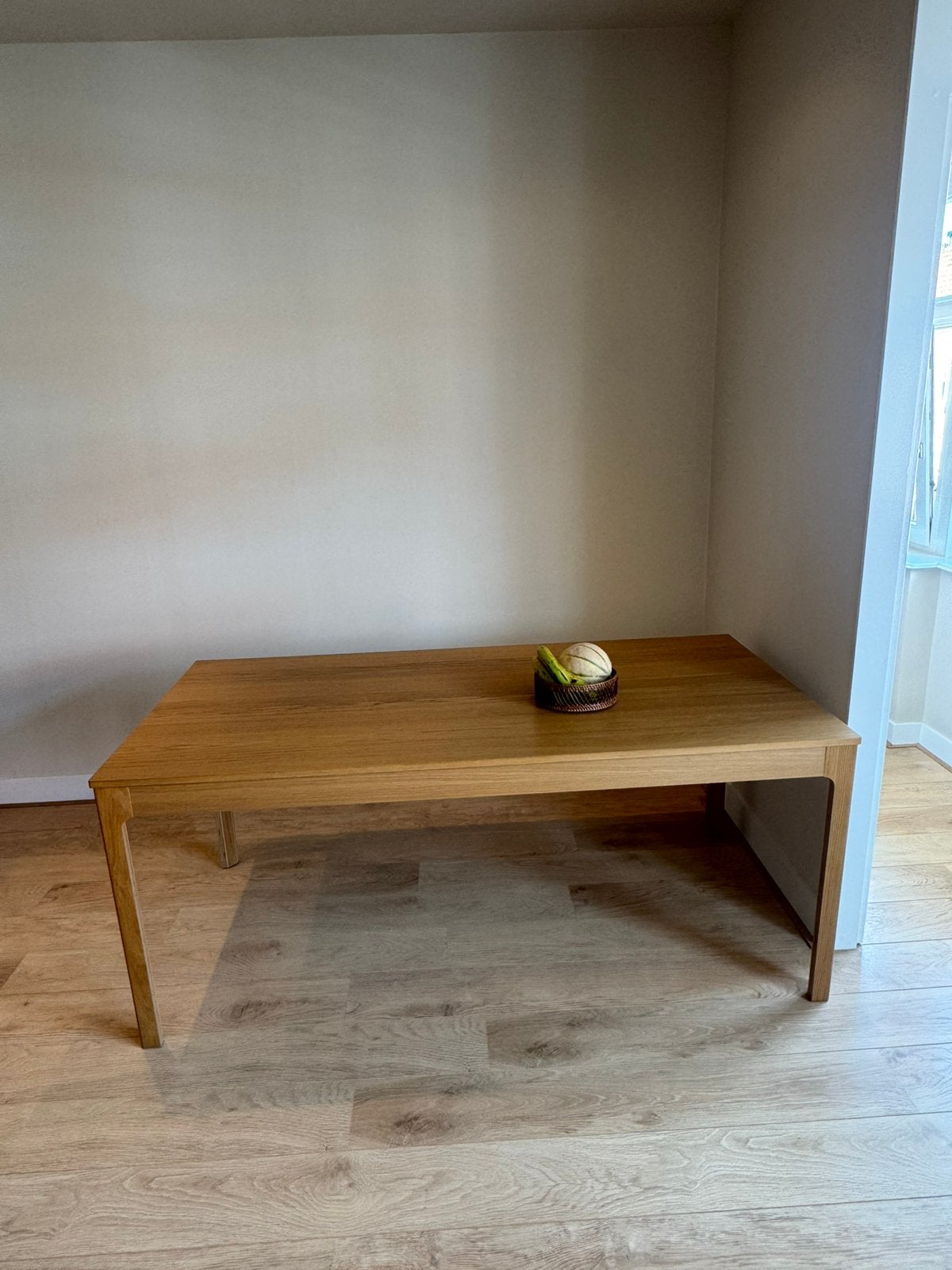 Ikea Ekedalen uitschuifbare tafel 90x180/240, Ophalen, 200 cm of meer, 50 tot 100 cm, Zo goed als nieuw