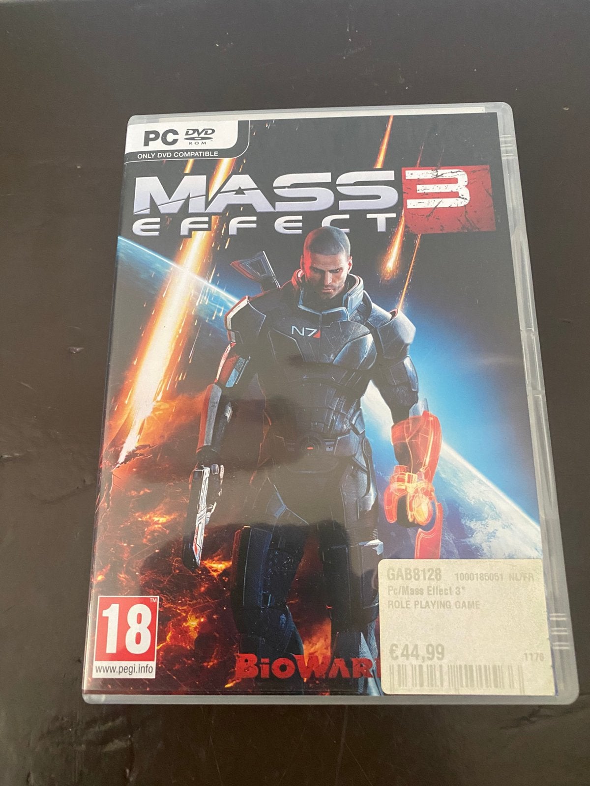 PC-Game: Mass Effect 3 (EA Games), Vanaf 18 jaar, Shooter, 1 speler, Ophalen of Verzenden