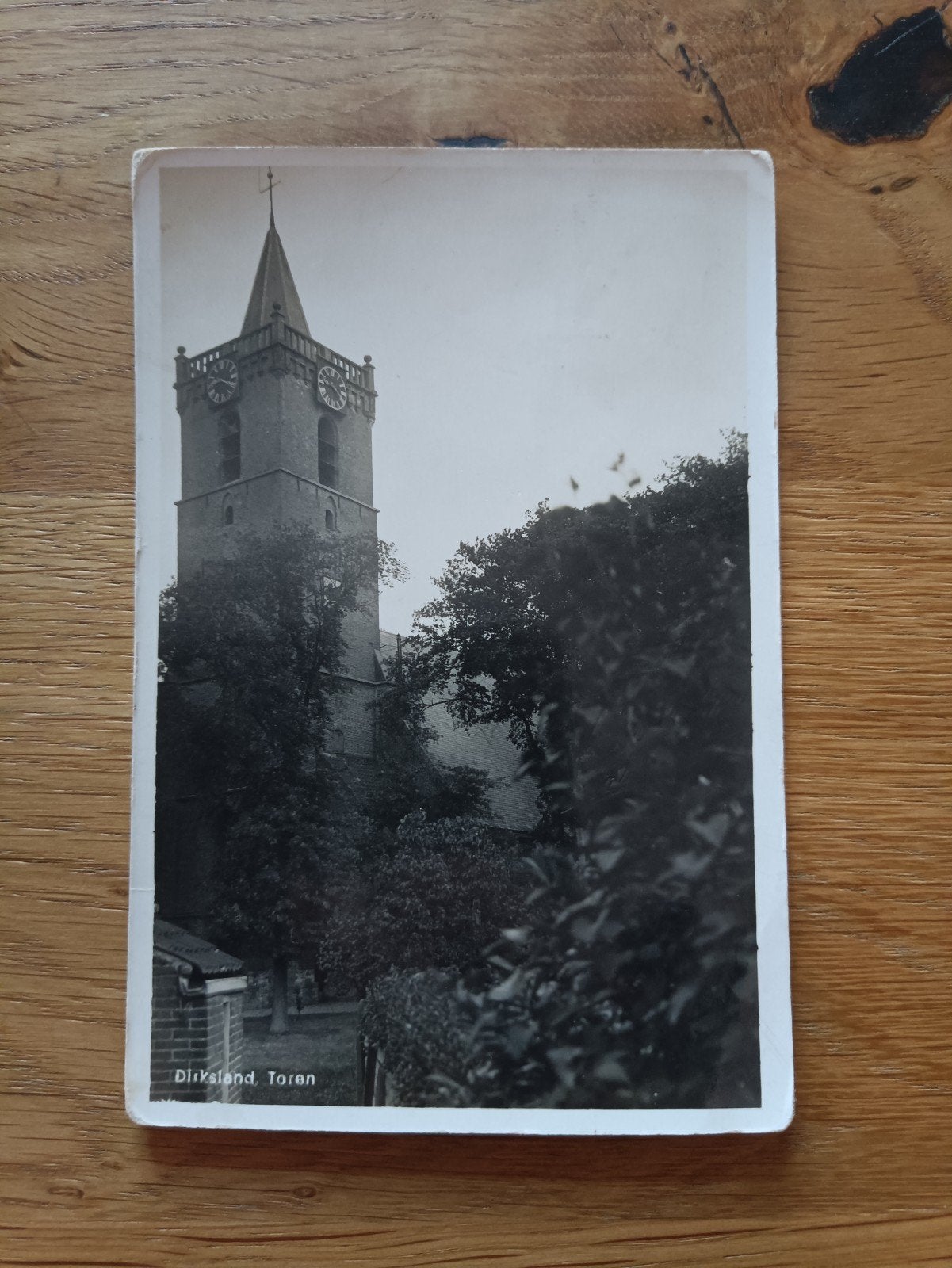 Dirksland Toren (1937), Ophalen of Verzenden, 1920 tot 1940, Gelopen, Zuid-Holland