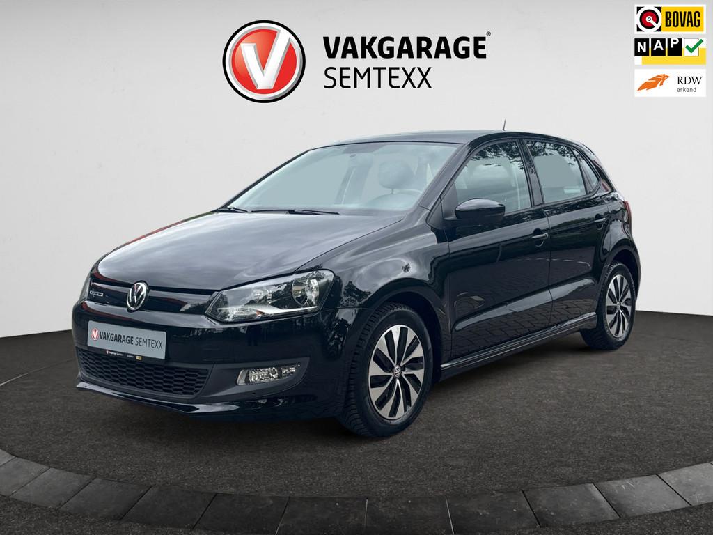 Volkswagen Polo 1.0 BlueMotion Edition | Org NL | 1e Eig. |, Voorwielaandrijving, Stof, 95 pk, Zwart