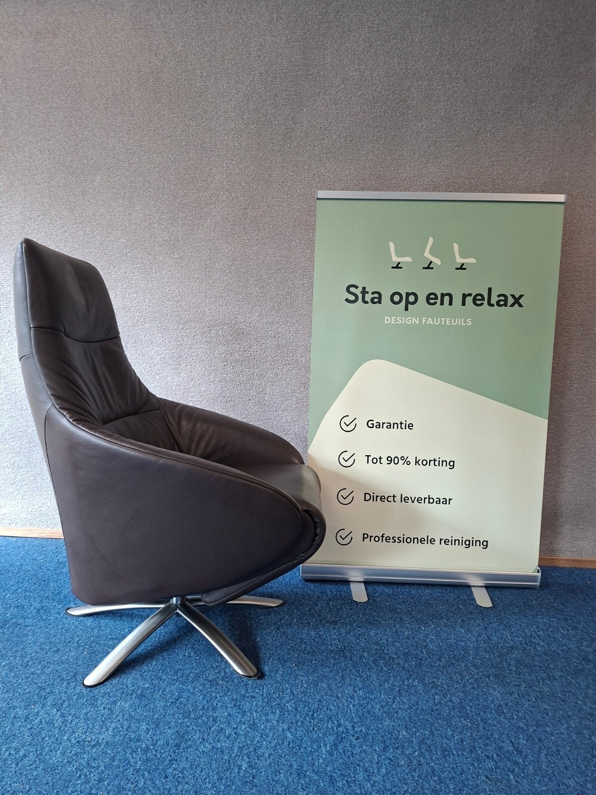 elektrische relax fauteuil De Toekomst Twice ZGAN op accu🔋, Hoofdstraat 60 Schijndel, Ophalen of Verzenden, Zo goed als nieuw