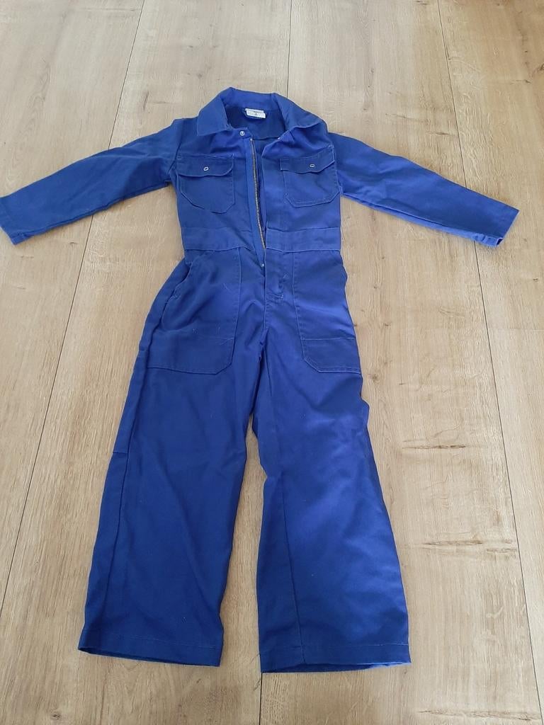 Blauwe kinderoverall maat 104, Ophalen, Gebruikt, Onbekend, Jongen of Meisje