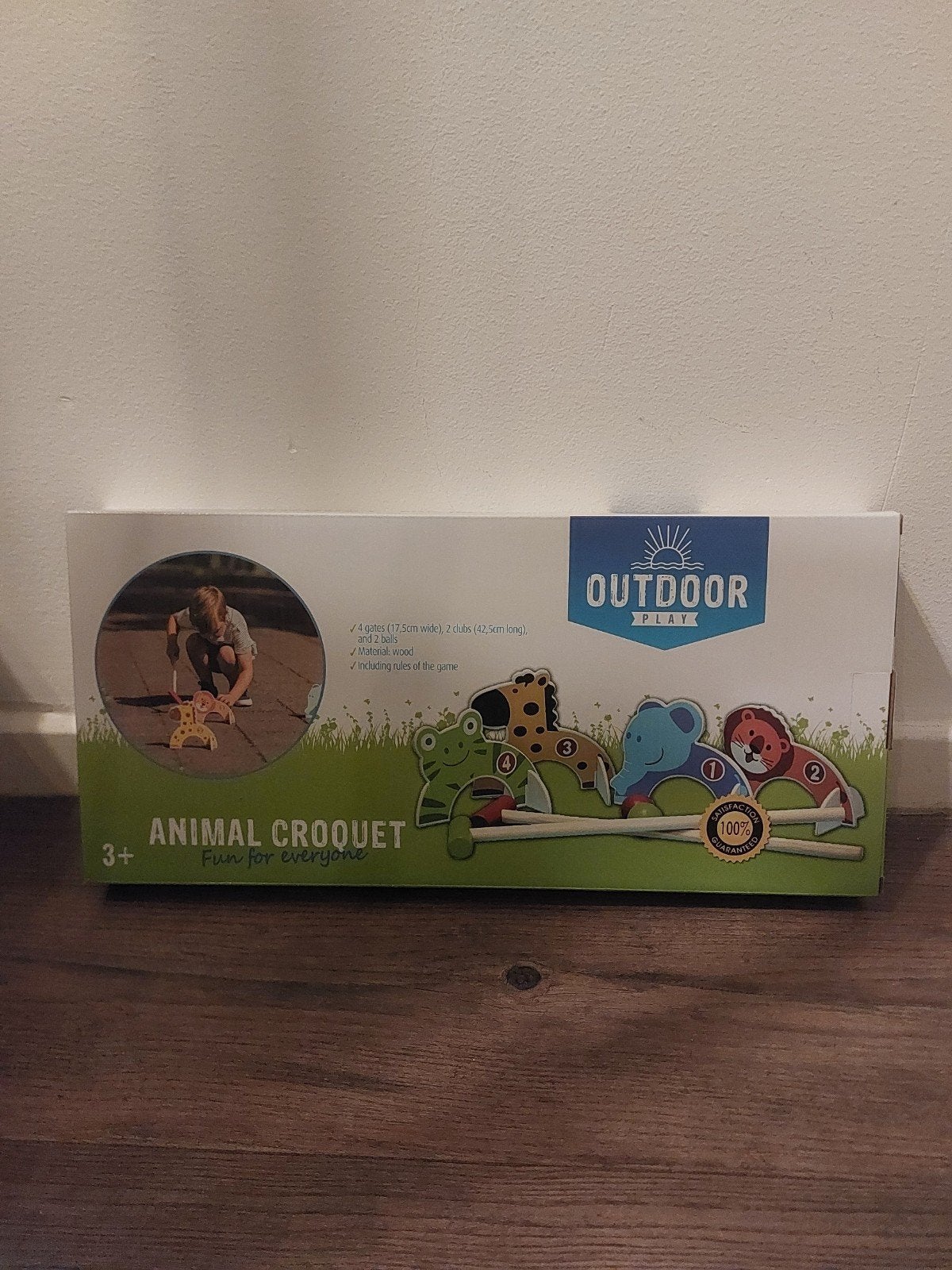 Outdoor Play Houten Dieren Croquet, Kinderen en Baby's, Ophalen of Verzenden, Nieuw