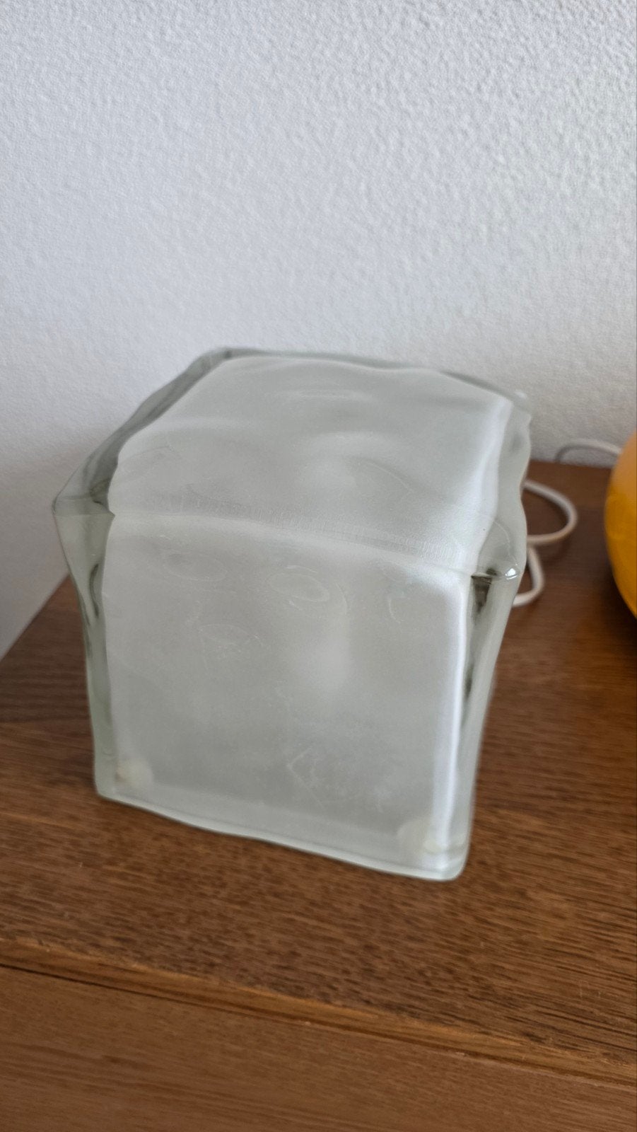 Vintage IKEA Iviken lamp - design jaren '90, Kunststof, Gebruikt, Vintage, Met schakelaar