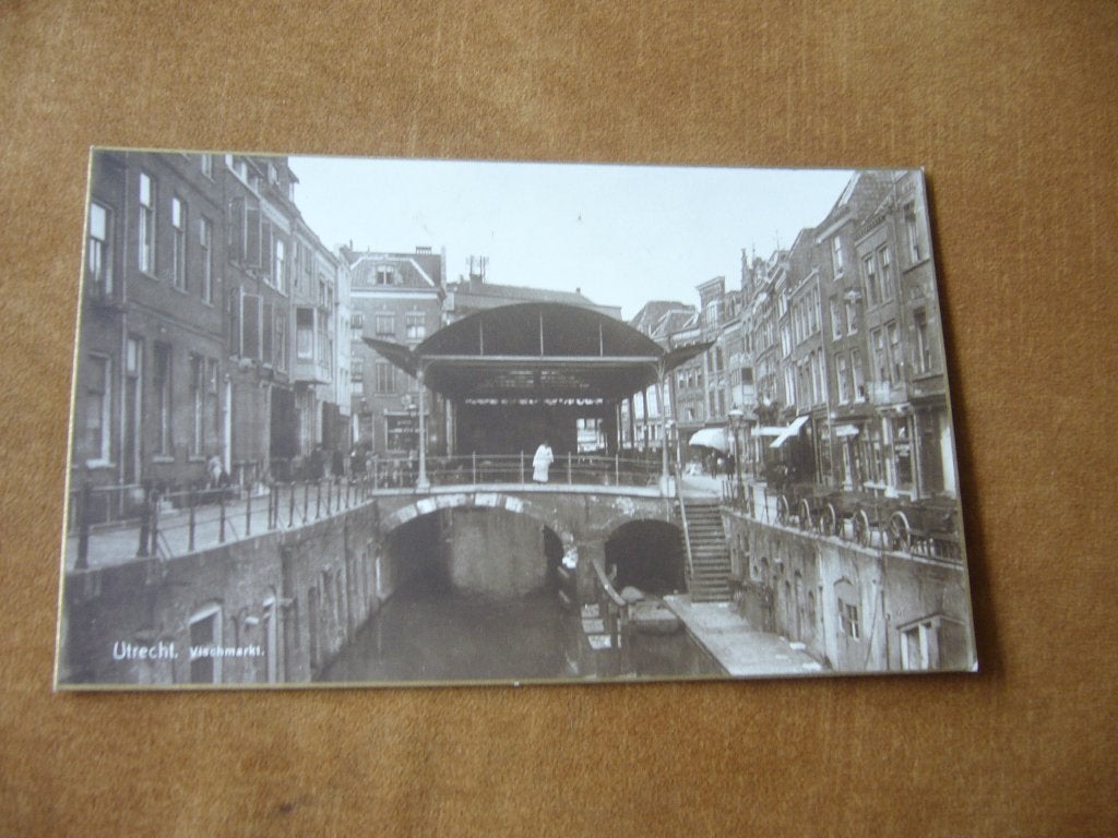 UTRECHT  =  VISCHMARKT, Ophalen of Verzenden, 1920 tot 1940, Ongelopen, Utrecht