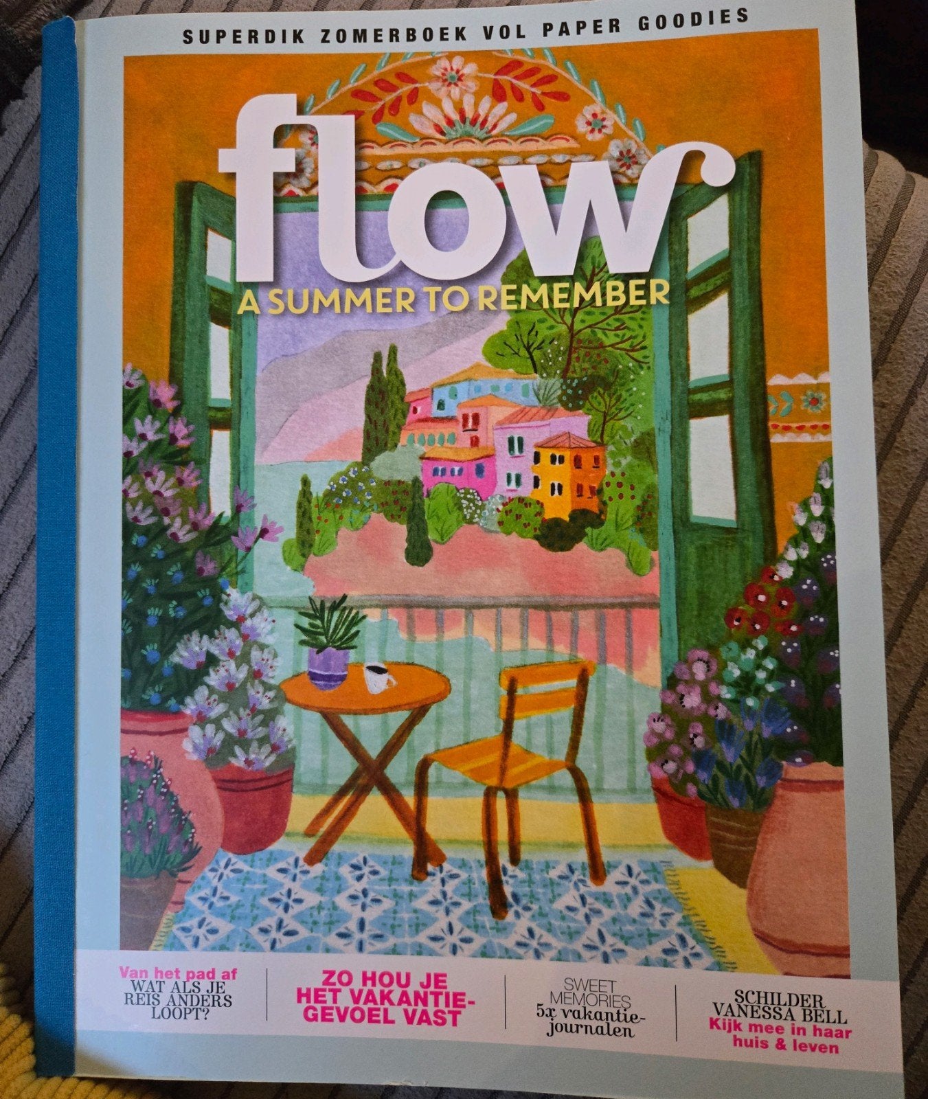 Flow Zomerboek 2026 A Summer to Remember - Vol Paper Goodies, Verzenden, Zo goed als nieuw, Lichaam en Geest