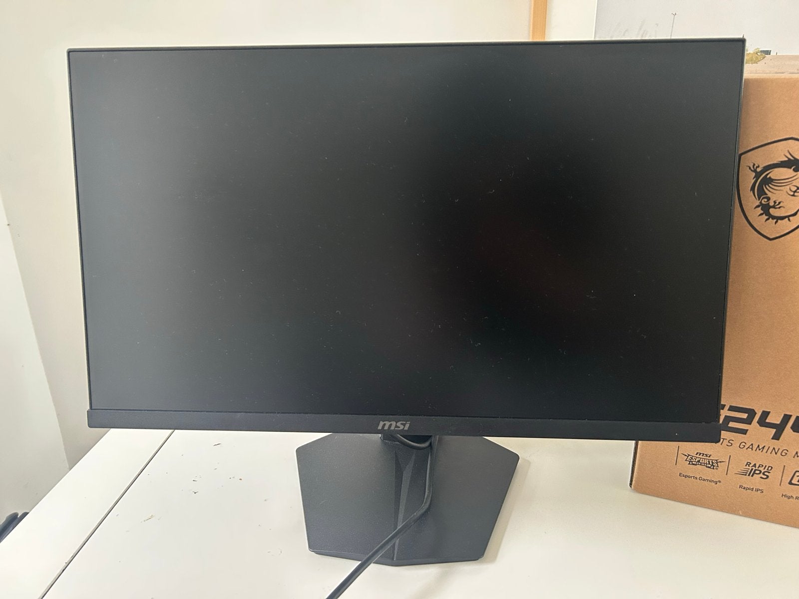 MSI G244F Esports Gaming Monitor - 170Hz, 1ms, Rapid IPS, Gaming, HDMI, IPS, Full HD