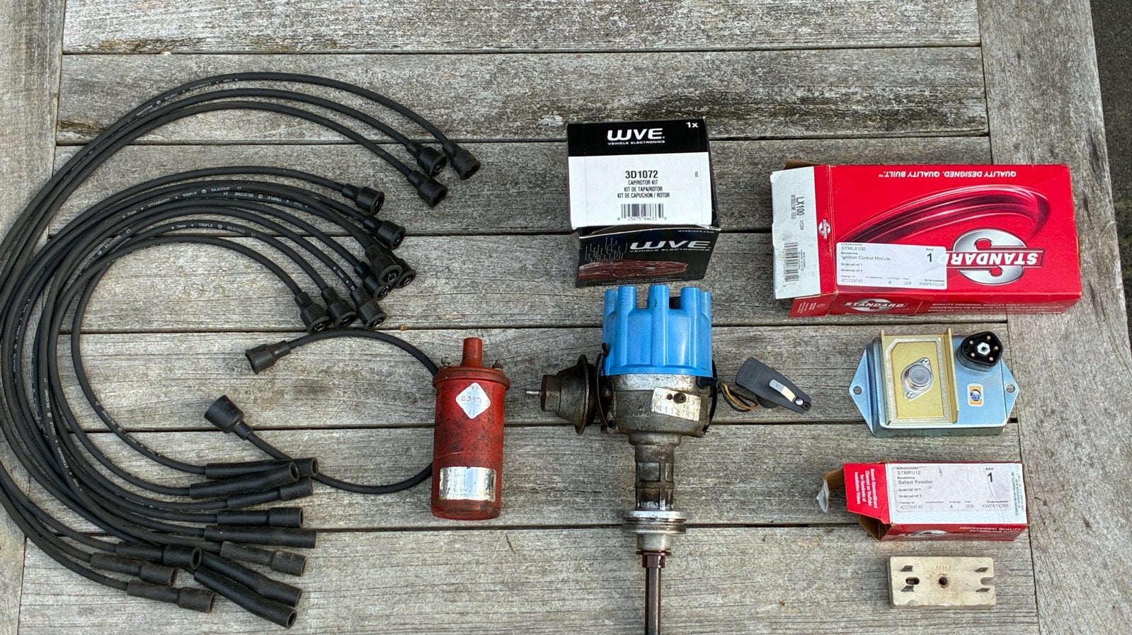 Ontstekingsset Mopar Dodge W200 (318 uit 1976), Ophalen of Verzenden, Gebruikt, Dodge