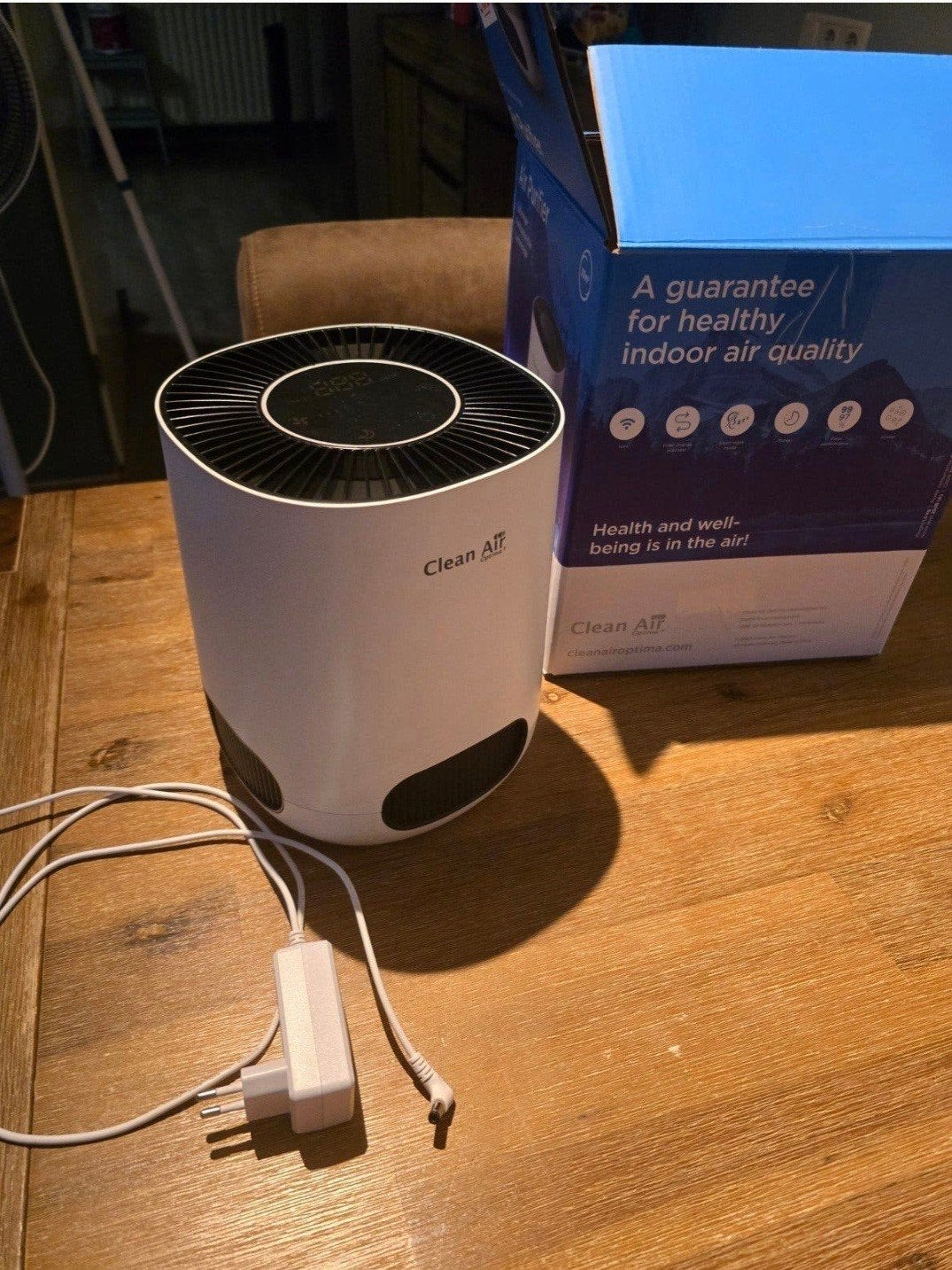 Clean Air Optima - Intelligente HEPA ionisator luchtreiniger, Ophalen of Verzenden, Zo goed als nieuw, Luchtreiniger