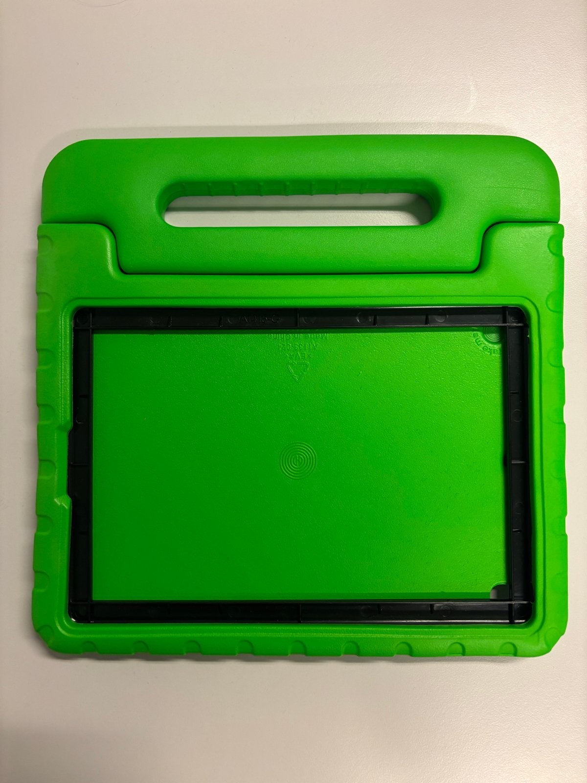 Groene tablet hoes voor kinderen  - Robuust en beschermend, Computers en Software, Ophalen of Verzenden, Nieuw, 10 inch, Bescherming voor- en achterkant