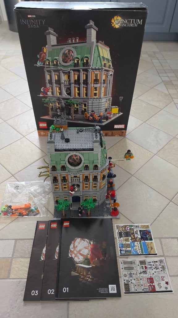 Lego 76218 Marvel The Infinity Saga Sanctum Sanctorum, Marvel, Lego, Ophalen of Verzenden, Zo goed als nieuw