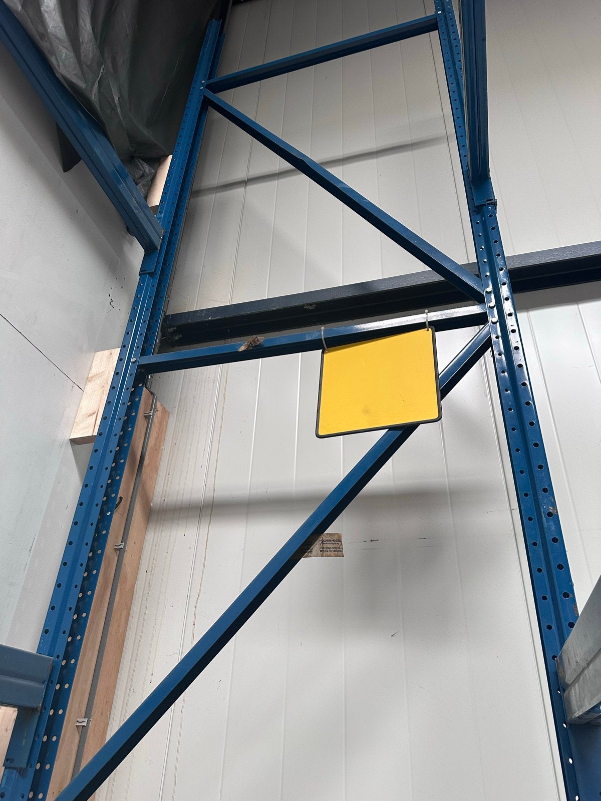 Zwaar Pallet Stelling 110x270cm, H: 460/530cm, Ophalen