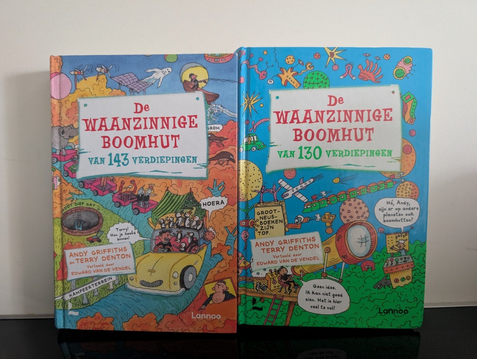 Andy Griffiths - De waanzinnige boomhut van 130+ 143 verdiep, Fictie algemeen, Andy Griffiths; Terry Denton, Ophalen of Verzenden