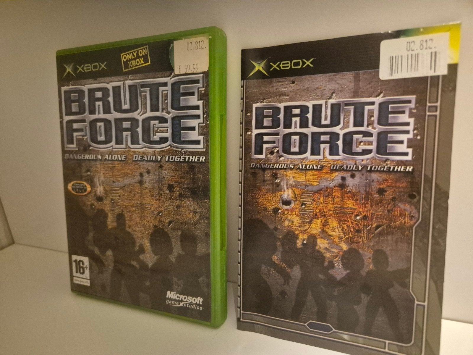 Brute Force XboX Classic, Avontuur en Actie, Vanaf 18 jaar, 1 speler, Ophalen of Verzenden