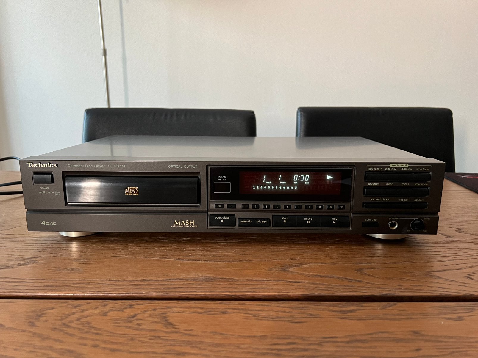 Technics SL-P377A cd speler, Audio, Tv en Foto, Cd-spelers, Ophalen of Verzenden, Gebruikt, Technics