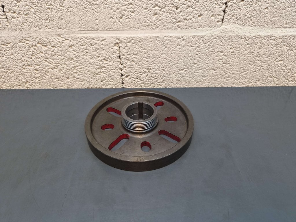 200mm Opspan flens met conische opname M68 x 3.0, Doe-het-zelf en Verbouw, Niet ingevuld, Gebruikt, Niet ingevuld, Ophalen of Verzenden