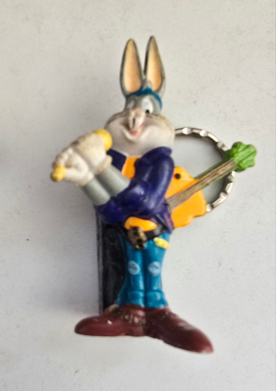 Bugs Bunny Sleutelhanger - Looney Tunes Figuur, Verzamelen, Ophalen of Verzenden, Gebruikt, Knuffel of Figuurtje