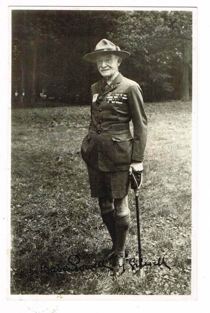 scouting Jamboree 1937 THE CHIEF SCOUT Lord Baden Powell, Verzamelen, Ophalen of Verzenden, Gebruikt, Overige typen