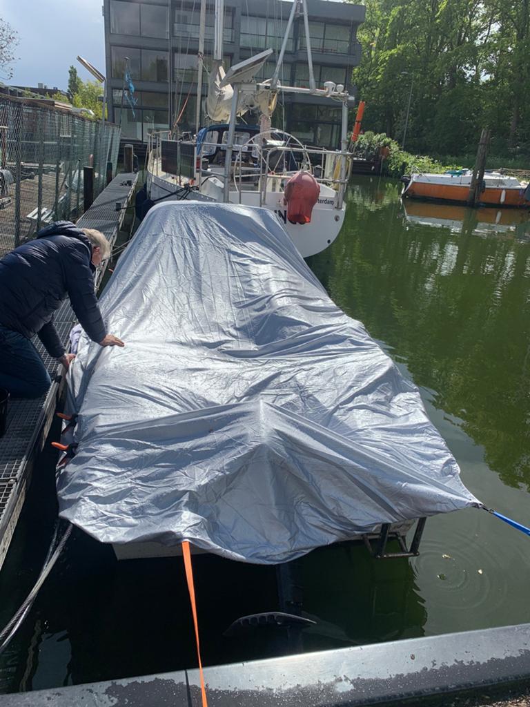 Boot hoes 1 week oud tegroot gekocht, Watersport en Boten, Ophalen of Verzenden, Zo goed als nieuw, Overige typen
