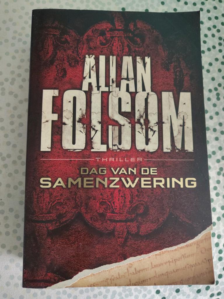 Allan Folsom - Dag van de samenzwering, Ophalen of Verzenden, Gelezen, Allan Folsom