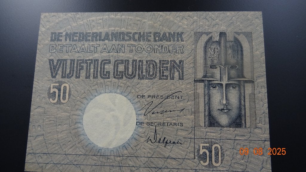 50 Gld 1931 Pr, Ophalen of Verzenden, 50 gulden, Los biljet