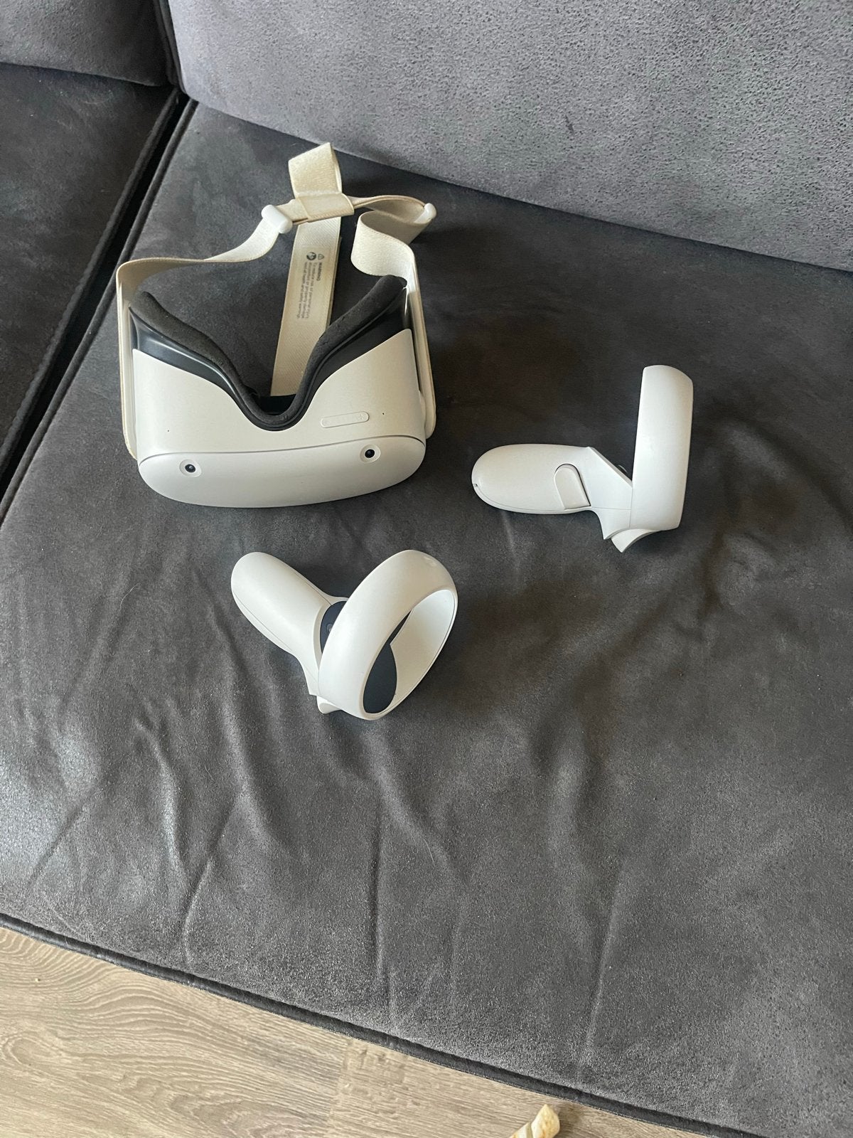 Oculus Quest 2 VR-bril met controllers en 256 gb, Ophalen of Verzenden, Zo goed als nieuw, VR-bril, Overige platformen