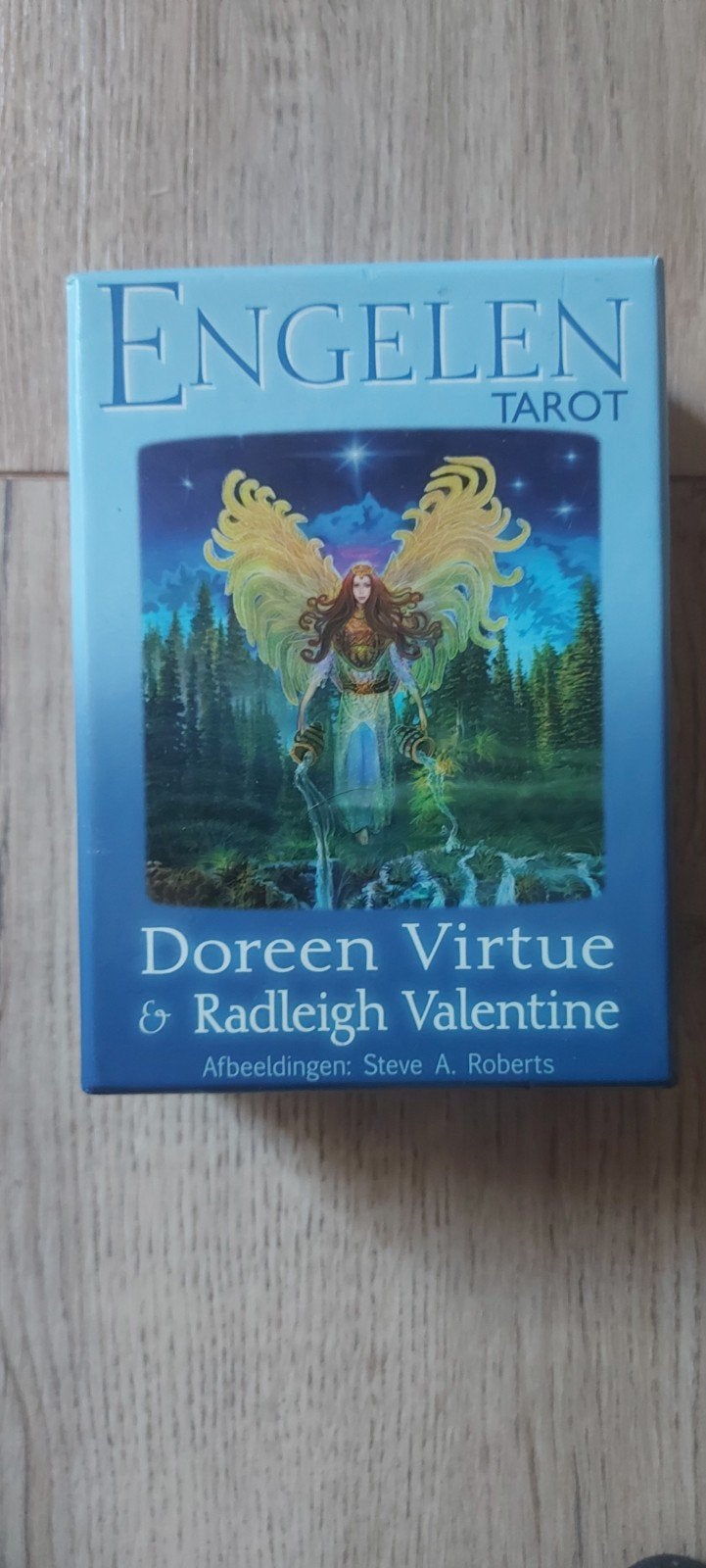 Engelen Tarotkaarten Doreen Virtue & Radleigh Valentine, Tarot of Kaarten leggen, Overige typen, Ophalen of Verzenden, Zo goed als nieuw