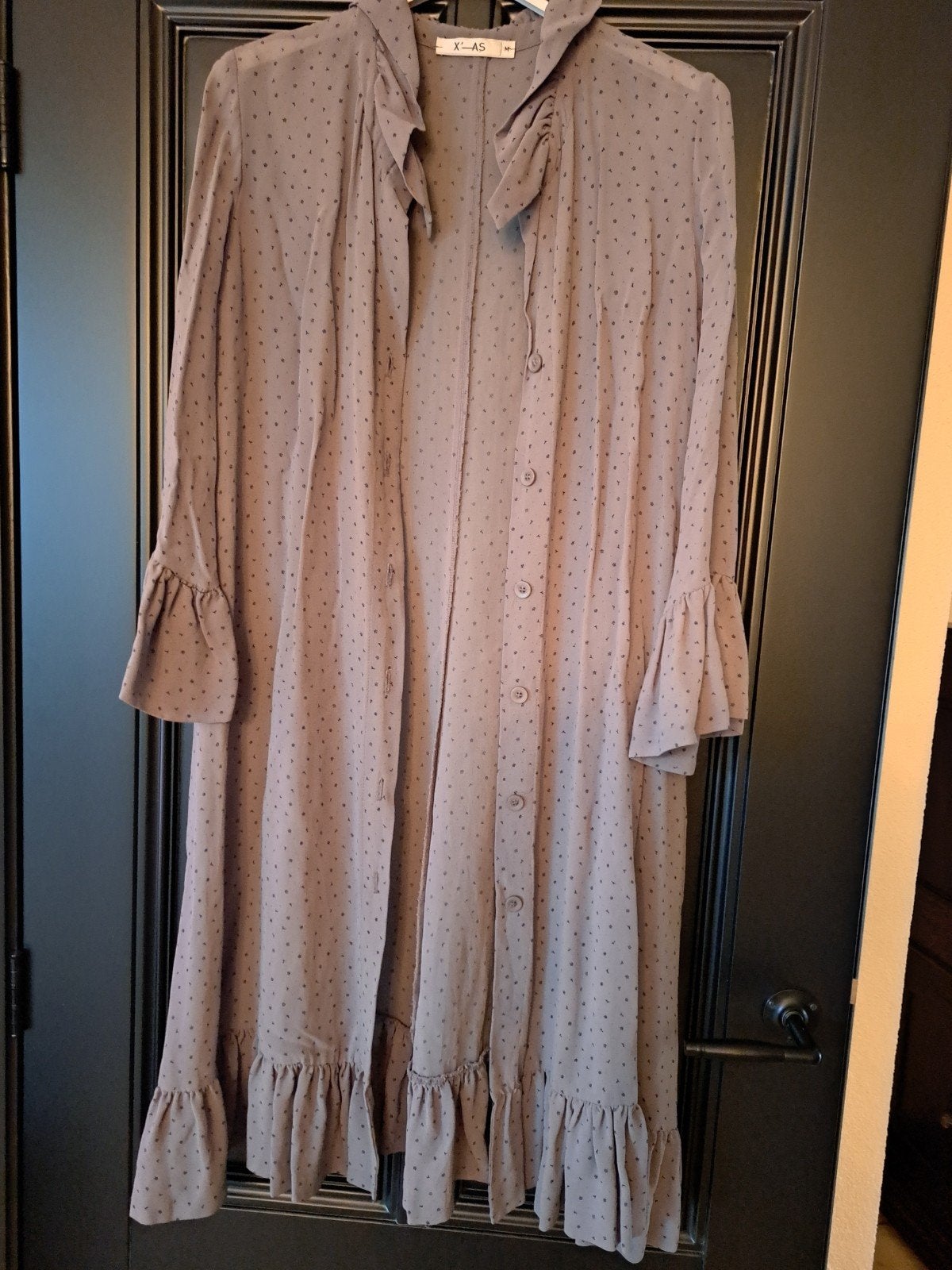 DAMES LANGE BLOUSE MET ROK MERK X-AS MAAT M, Maat 38/40 (M), Beige, Ophalen of Verzenden, Zo goed als nieuw