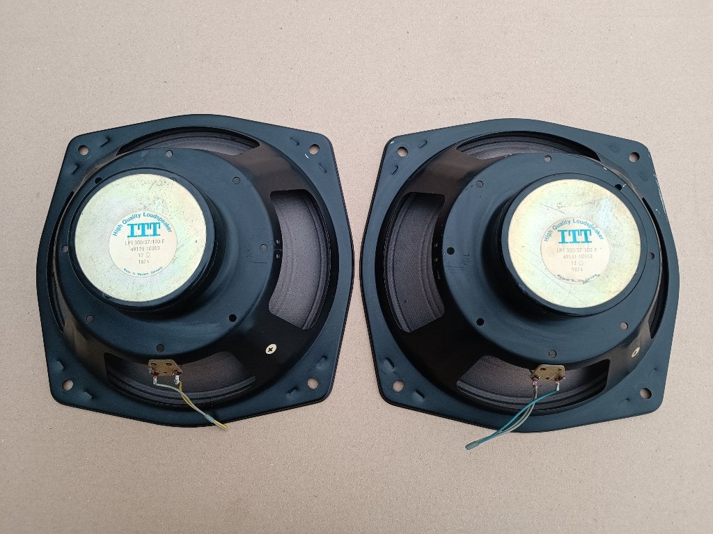 2x 12" Speaker / Set Wurlitzer Baltic 3 (1977) jukebox, Verzamelen, Automaten | Jukeboxen, Verzenden, Gebruikt, 1950 tot 1960