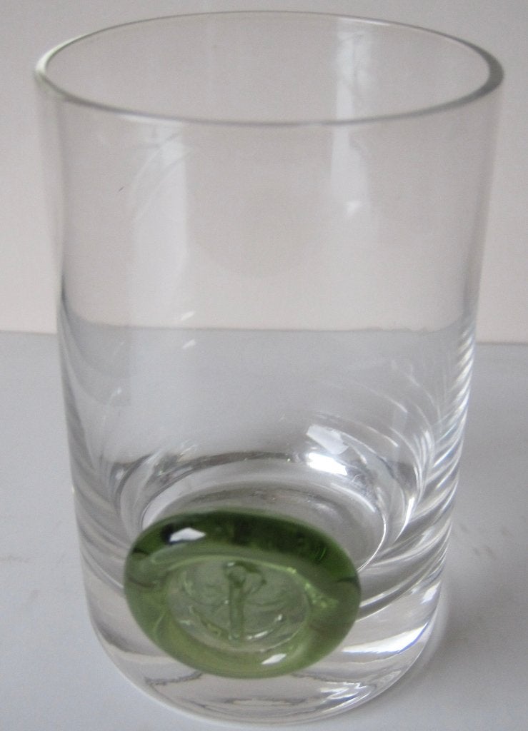 whiskey glas met embleem van een anker, Verzamelen, Glas en Borrelglaasjes, Ophalen of Verzenden, Zo goed als nieuw, Overige typen