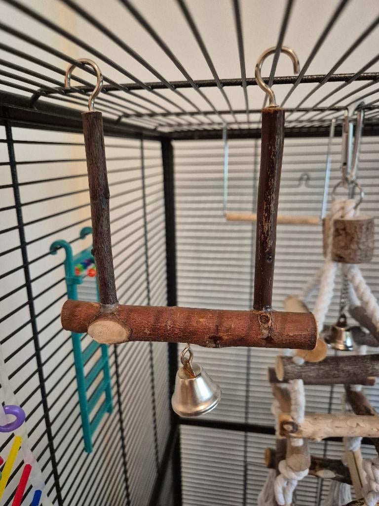 Schommeltjes voor in de vogelkooi, Ophalen of Verzenden, Zo goed als nieuw, Kooi-accessoires