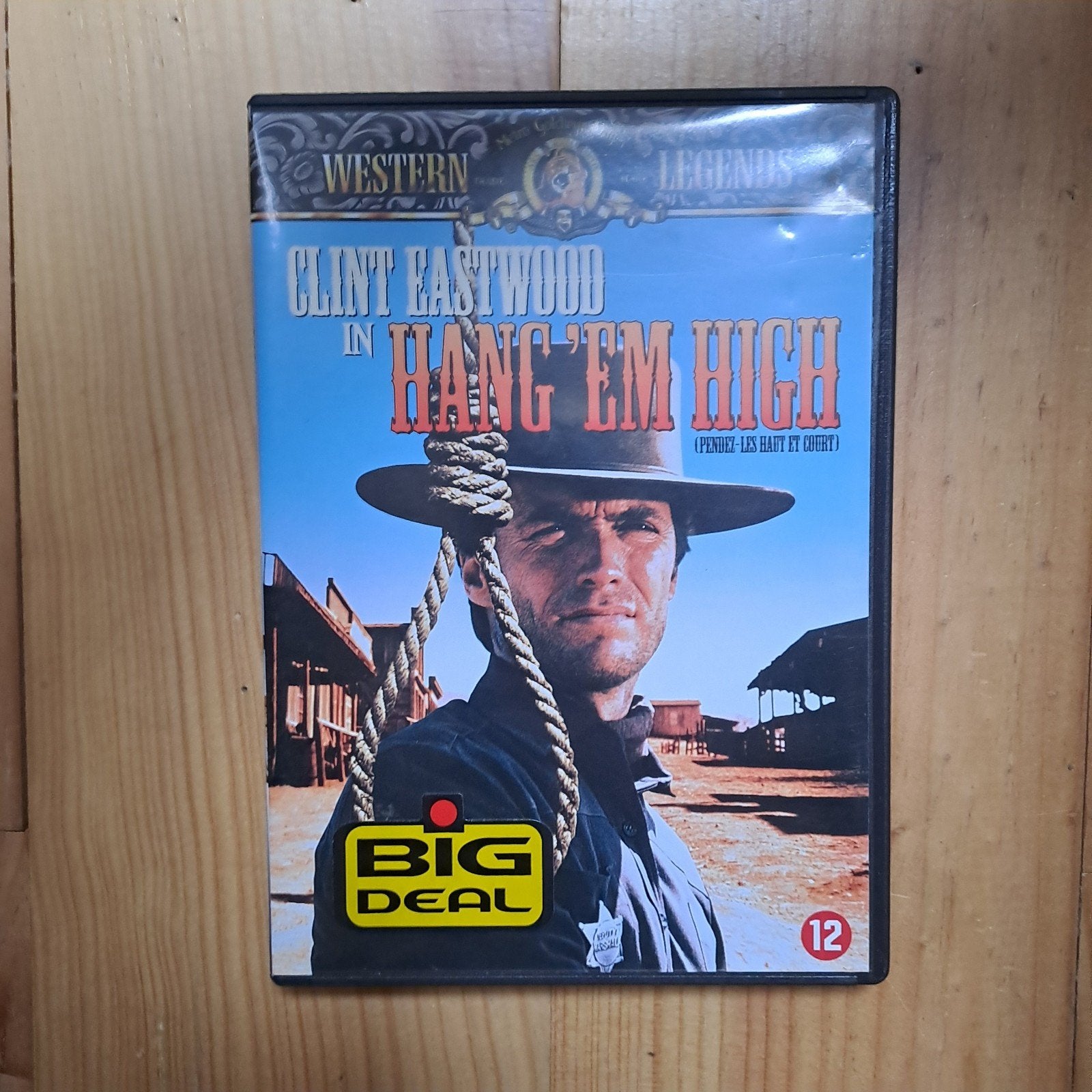 Hang 'Em High - Clint Eastwood Western - DVD, Cd's en Dvd's, 1960 tot 1980, Nederlands, Ophalen of Verzenden, Western