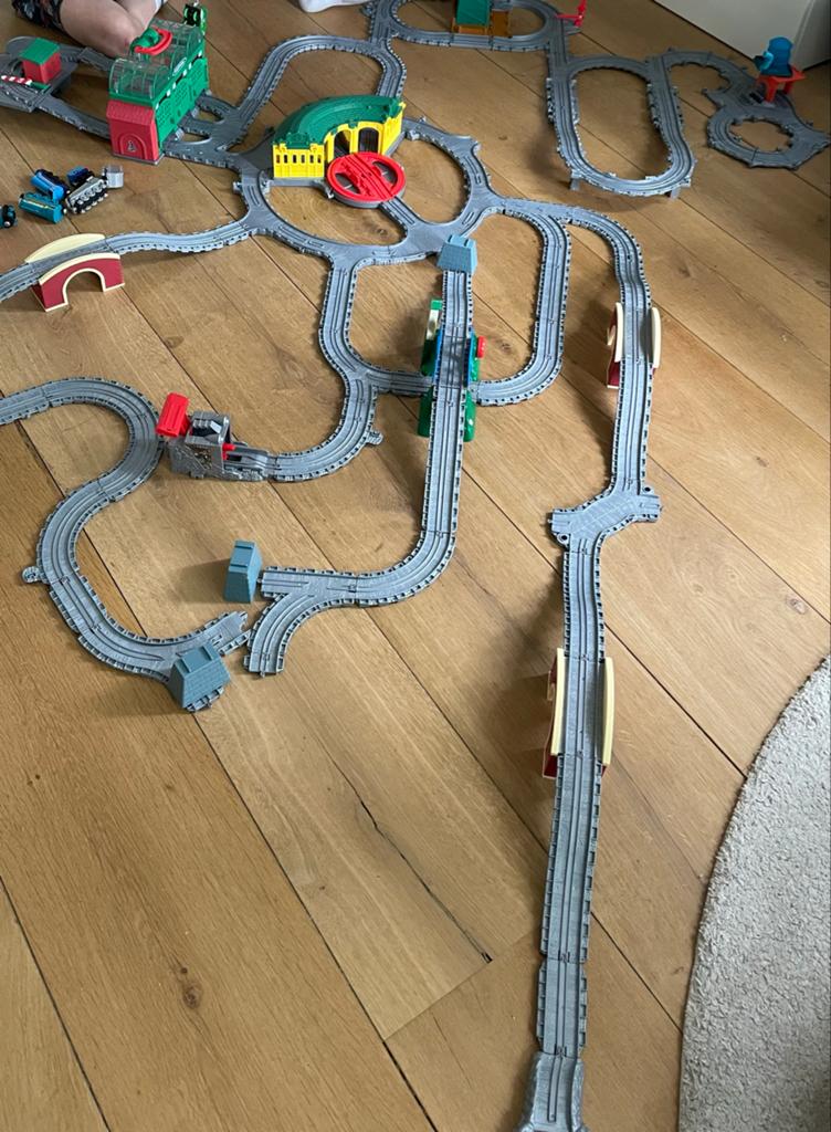 Grote Thomas de Trein set met Knapford Station, Ophalen, Gebruikt