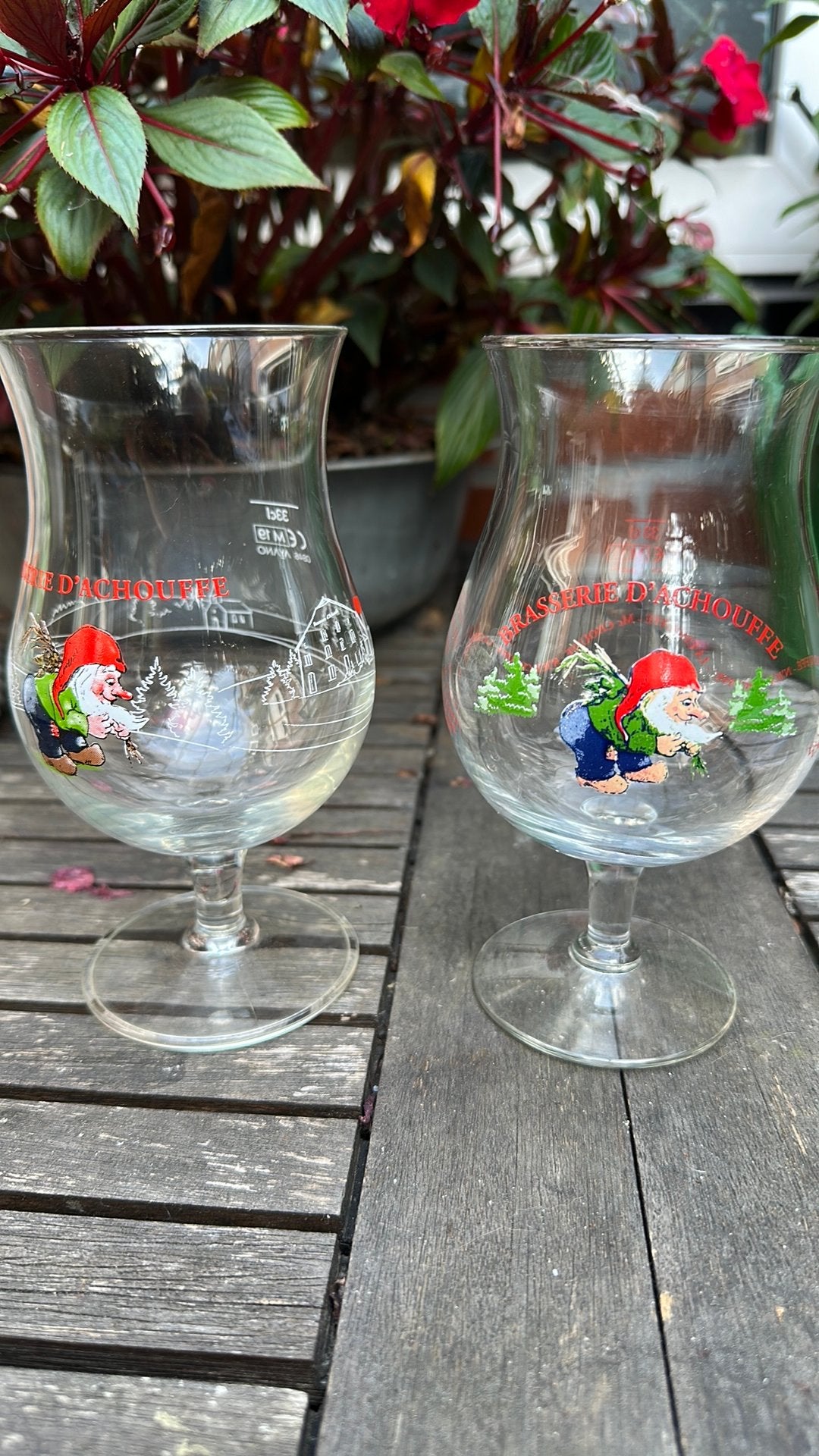 La Chouffe bierglazen, Ophalen, Zo goed als nieuw, Glas of Glazen, Overige merken
